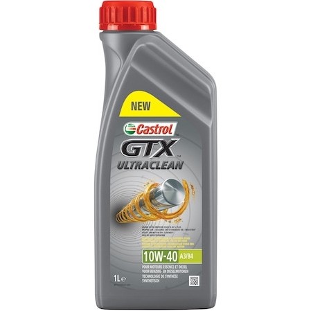Слика на Моторно масло CASTROL GTX ULTRACLEAN 10W-40 A3/B4 15A4CF за Daihatsu Charade 4 G200,G202 1.3 - 60 коњи бензин