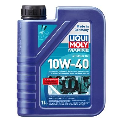 Слика на Моторно масло LIQUI MOLY Marine 4T Motor Oil 10W-40 25012 за мотор Kawasaki KLR KLR 650 - 42 коњи бензин