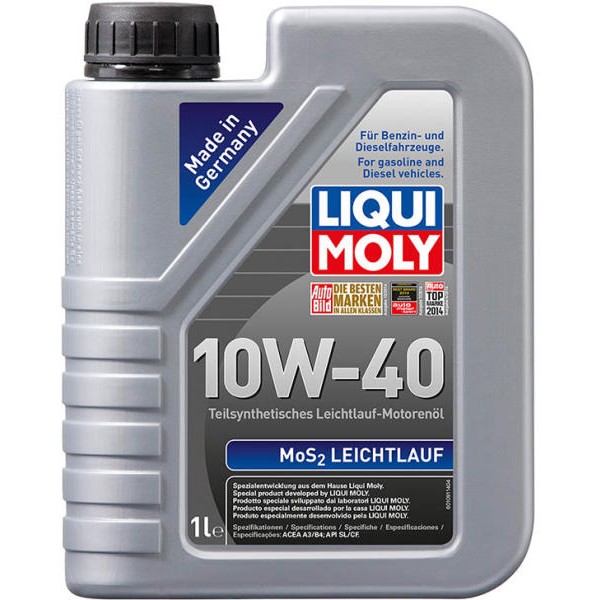 Слика на Моторно масло LIQUI MOLY MoS2 Leichtlauf 10W-40 1091 за мотор Aprilia Pegaso 650 - 49 коњи бензин