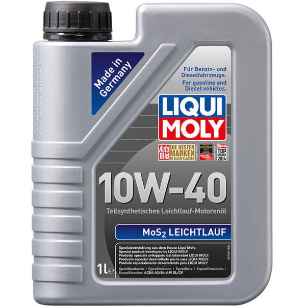 Слика на Моторно масло LIQUI MOLY MoS2 Leichtlauf 10W-40 1091 за камион Iveco Daily 1 Box 49-12 V (13134124, 13134204, 13134211, 13134212, 13134217, 1 - 116 коњи дизел