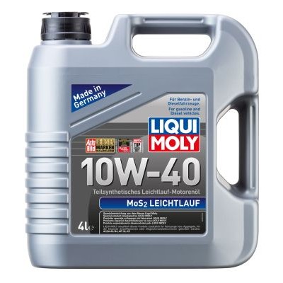 Слика на Моторно масло LIQUI MOLY MoS2 Leichtlauf 10W-40 6948 за BMW 3 Coupe E30 316 i - 100 коњи бензин