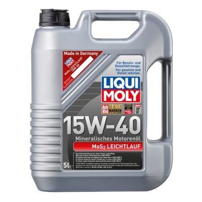 Слика на Моторно масло LIQUI MOLY MoS2 Leichtlauf 15W-40 1933 за камион Iveco Daily 1 Box 30-8 V (14914111, 14914117, 14914211, 14914217, 14915111, 14 - 84 коњи дизел