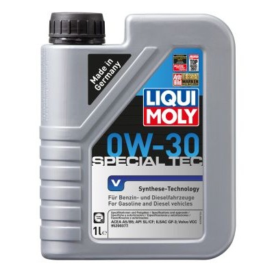 Слика на Моторно масло LIQUI MOLY Special Tec V 0W-30 3768 за Audi 100 Sedan (44, 44Q, C3) 2.2 E quattro - 120 коњи бензин