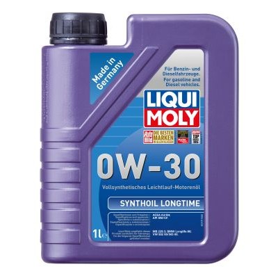 Слика на Моторно масло LIQUI MOLY Synthoil Longtime 0W-30 1171 за мотор Aprilia SR 50 Netscaper CatCon. (MZ) - 4 коњи горична смес