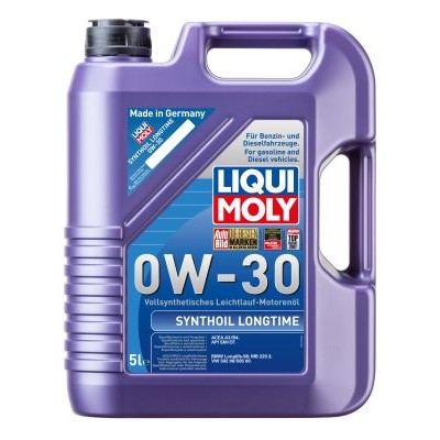 Слика на Моторно масло LIQUI MOLY Synthoil Longtime 0W-30 8977 за мотор Aprilia RS 125 Spain's No. 1-Replica (SF) - 15 коњи горична смес