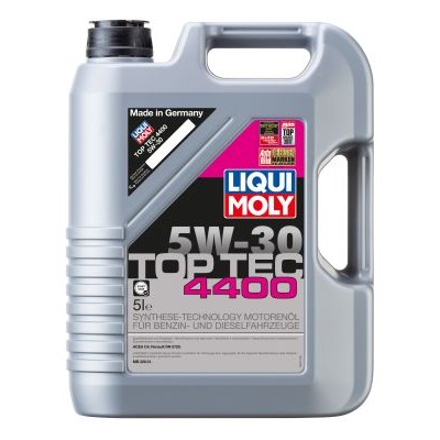 Слика на Моторно масло LIQUI MOLY Top Tec 4400 5W-30 3751 за Audi A3 Cabrio (8V7) 2.0 TDI quattro - 184 коњи дизел