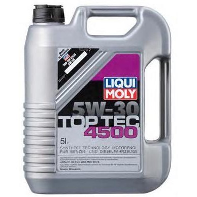 Слика на Моторно масло LIQUI MOLY Top Tec 4500 5W-30 3729 за BMW 5 GT F07 550 i - 408 коњи бензин