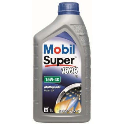 Слика на Моторно масло MOBIL Super 1000 X1 15W-40 150866 за камион MAN TGA 18.380 FLRS - 385 коњи дизел