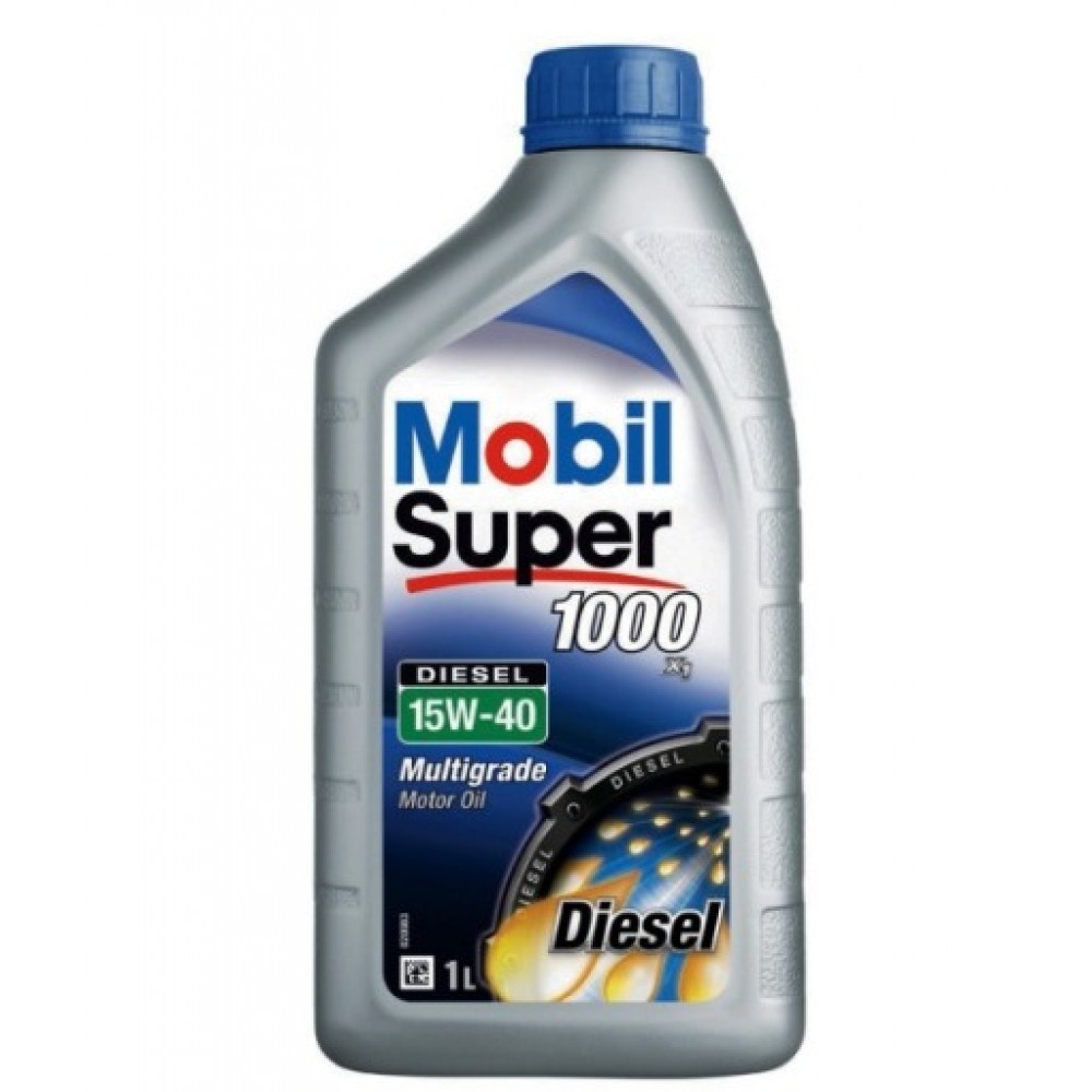 Слика на Моторно масло MOBIL Super 1000 X1 Diesel 15W-40 150870 за мотор Aprilia RS RS 125 (PY) - 29 коњи горична смес