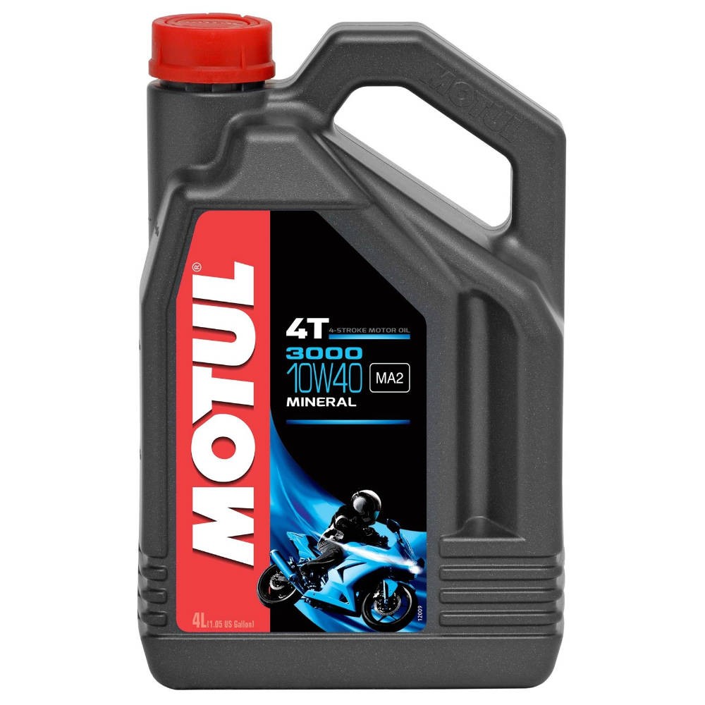 Слика на Моторно масло MOTUL 3000 4T 10W40 10W40 104046 за мотор Aprilia Pegaso 650 - 49 коњи бензин
