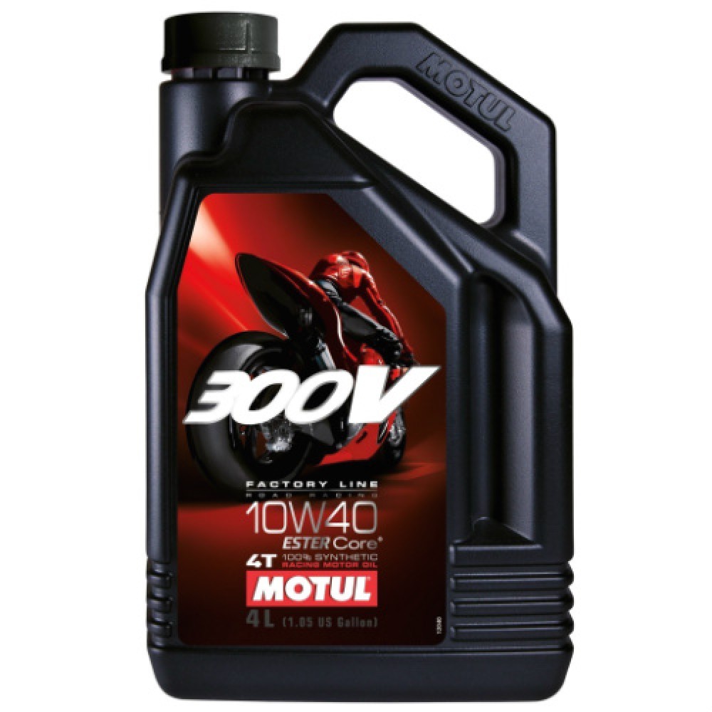 Слика на Моторно масло MOTUL 300V 4T FL ROAD RACING 10W40 10W40 104121 за мотор Aprilia RS 125 Replica (GS) - 15 коњи горична смес