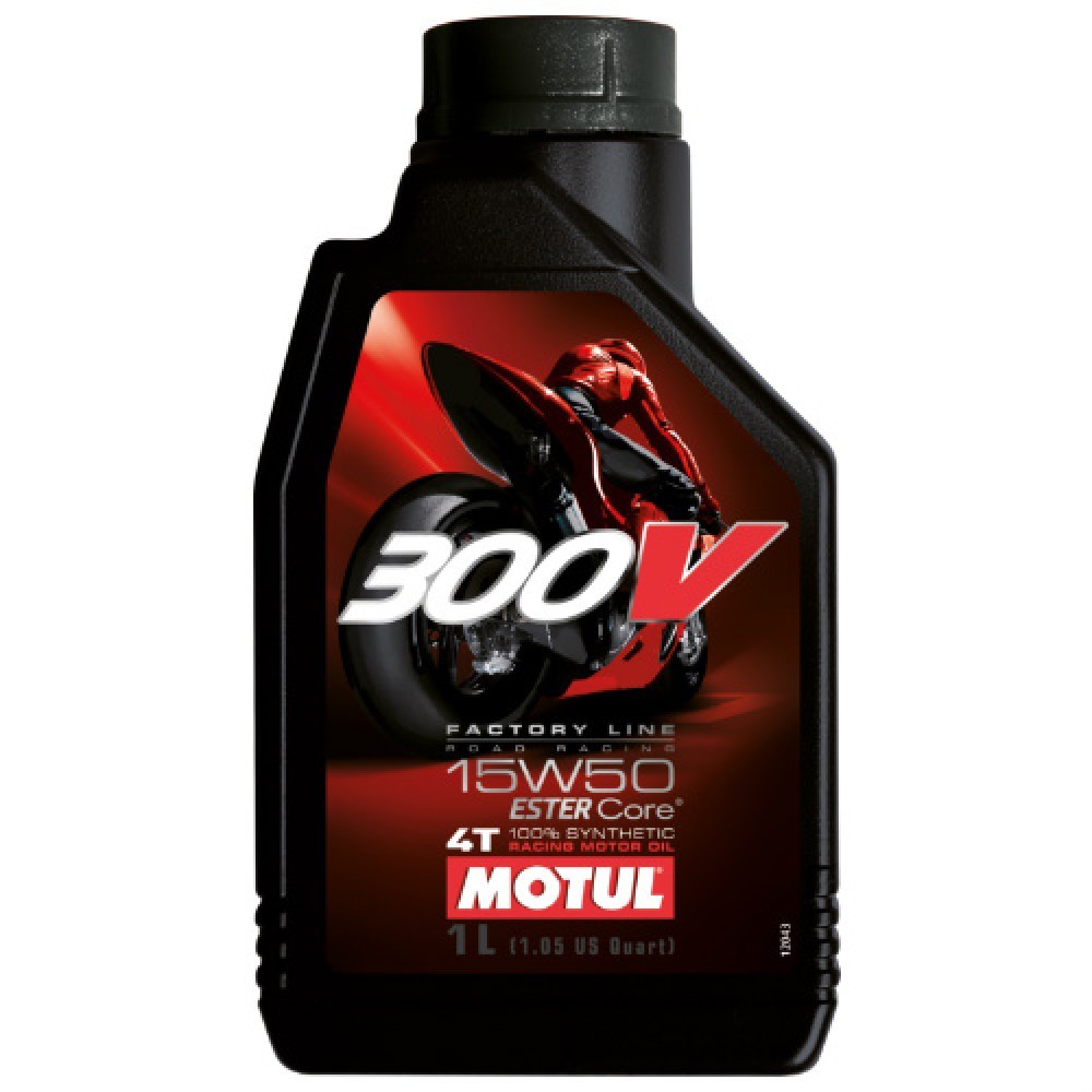 Слика на Моторно масло MOTUL 300V 4T FL ROAD RACING 15W50 15W50 104125 за мотор Aprilia Dorsoduro 750 (M551M) - 91 коњи бензин