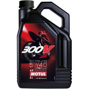 Слика на Моторно масло MOTUL 300V 4T FL ROAD RACING 5W40 5W40 104115 за мотор Aprilia RS 50 Extrema (HP) - 3 коњи горична смес
