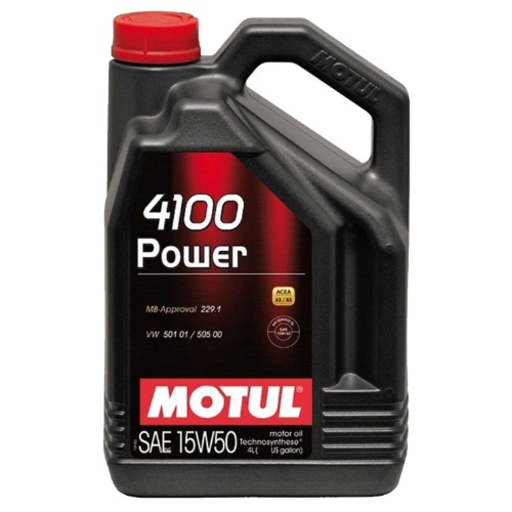 Слика на Моторно масло MOTUL 4100 POWER 15W50 15W50 100271 за мотор Aprilia RSV4 RSV4 Factory (RK) - 106 коњи бензин