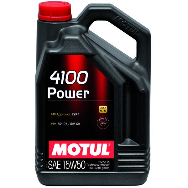 Слика на Моторно масло MOTUL 4100 POWER 15W50 15W50 100273 за мотор Aprilia Pegaso 650 - 49 коњи бензин