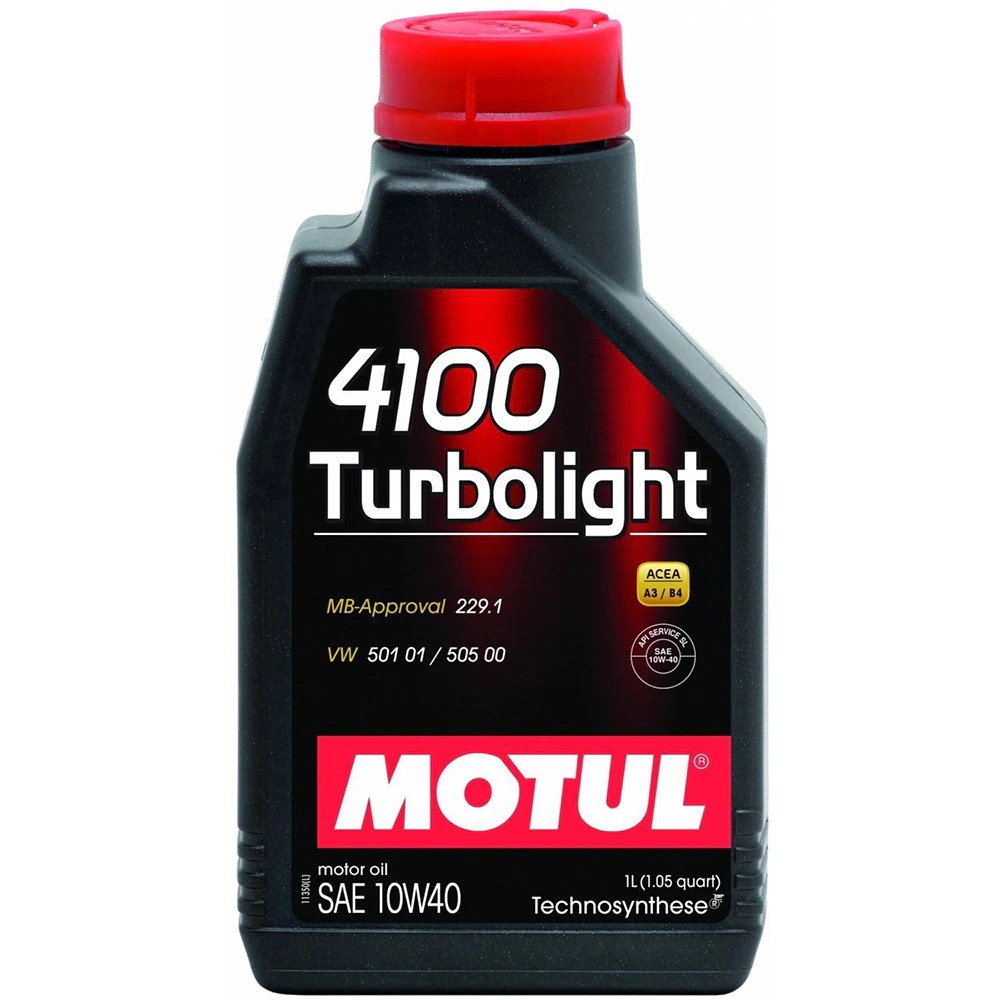 Слика на Моторно масло MOTUL 4100 TURBOLIGHT 10W40 10W40 102774 за Alfa Romeo 155 (167) Sedan 2.0 16V Turbo Q4 - 190 коњи бензин