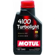 Слика 1 на Моторно масло MOTUL 4100 TURBOLIGHT 10W40 10W40 102774