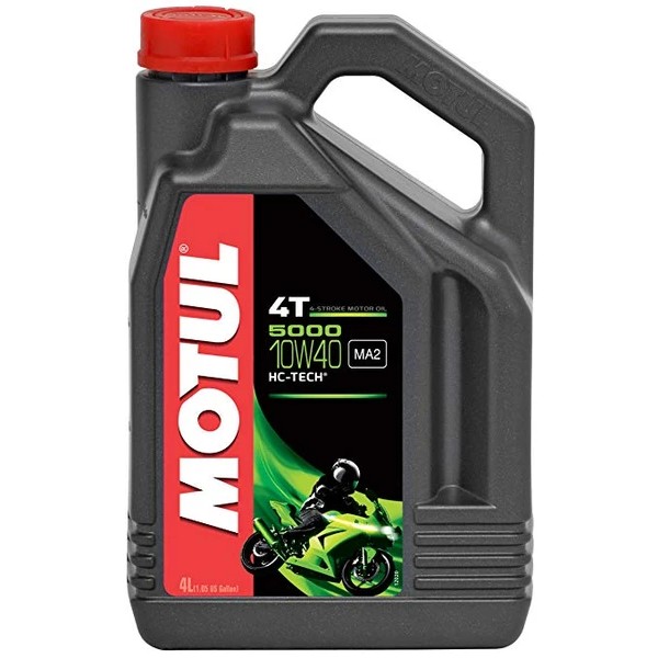 Слика на Моторно масло MOTUL 5000 4T 10W40 10W40 104056 за мотор KTM Enduro 400 Enduro - 17 коњи горична смес