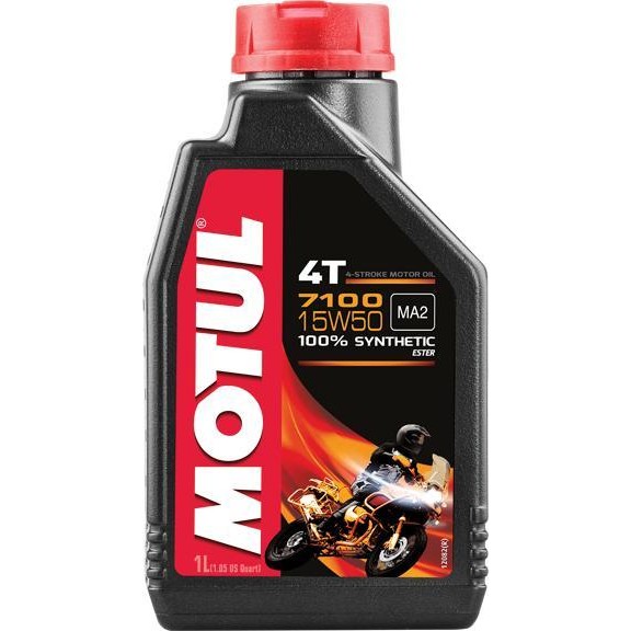 Слика на Моторно масло MOTUL 7100 4T 15W50 15W50 104298 за мотор KTM Enduro 400 Enduro - 17 коњи горична смес