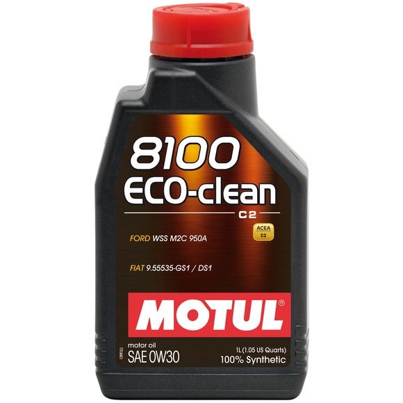 Слика на Моторно масло MOTUL 8100 ECO-CLEAN 0W30 0W30 102888 за мотор Aprilia RS 125 Tuono (SF) - 29 коњи горична смес