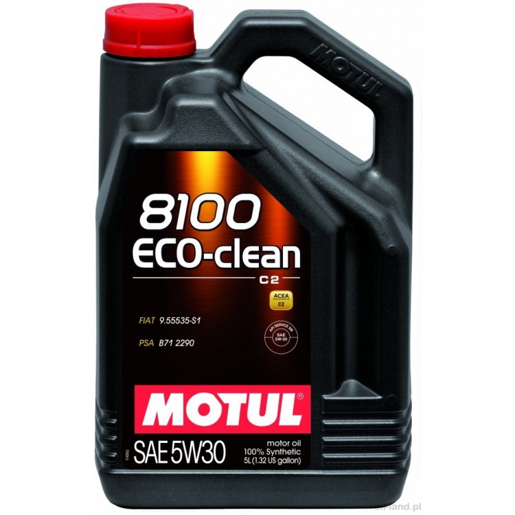 Слика на Моторно масло MOTUL 8100 ECO-CLEAN 5W30 5W30 101545 за мотор Aprilia Pegaso 650 - 49 коњи бензин
