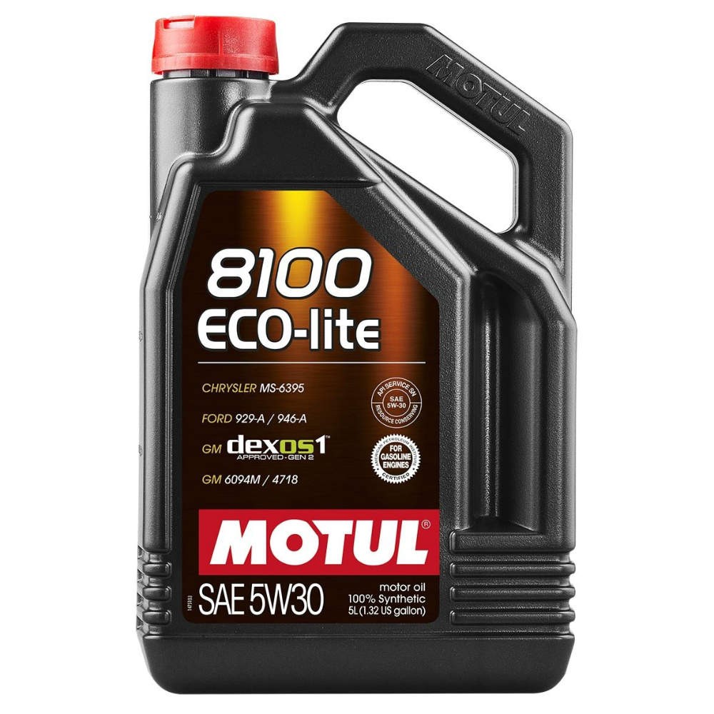 Слика на Моторно масло MOTUL 8100 ECO-LITE 5W30 5W30 108214 за мотор KTM Enduro 400 Enduro - 17 коњи горична смес