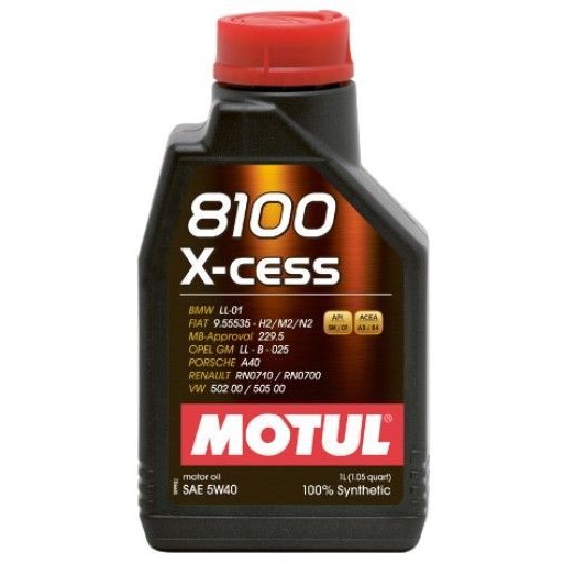 Слика на Моторно масло MOTUL 8100 X-CESS 5W40 5W40 102784 за Audi 100 Sedan (44, 44Q, C3) 2.2 Turbo - 165 коњи бензин