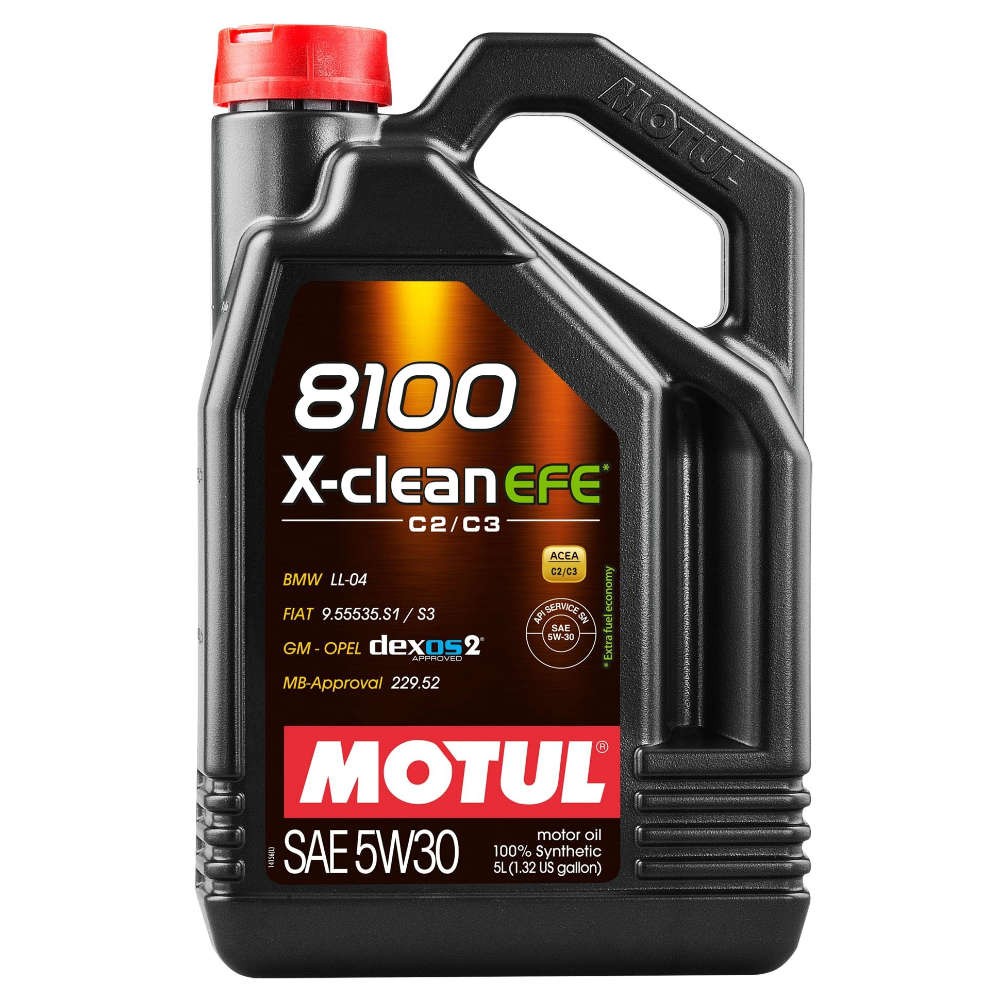 Слика на Моторно масло MOTUL 8100 X-CLEAN EFE 5W30 5W30 107206 за камион DAF 95 FAG 95.430, FAR 95.430, FAS 95.430 - 428 коњи дизел