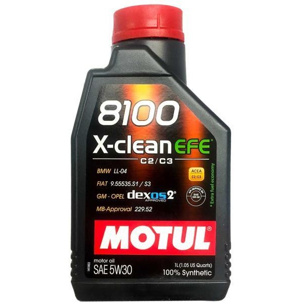 Слика на Моторно масло MOTUL 8100 X-CLEAN EFE 5W30 5W30 107210 за Daihatsu Charade 2 BOX G11 1.0 Duet - 52 коњи бензин