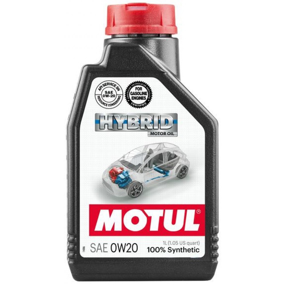 Слика на Моторно масло MOTUL HYBRID 0W20 0W20 107141 за  CHRYSLER SARATOGA 2.5 - 98 коњи бензин