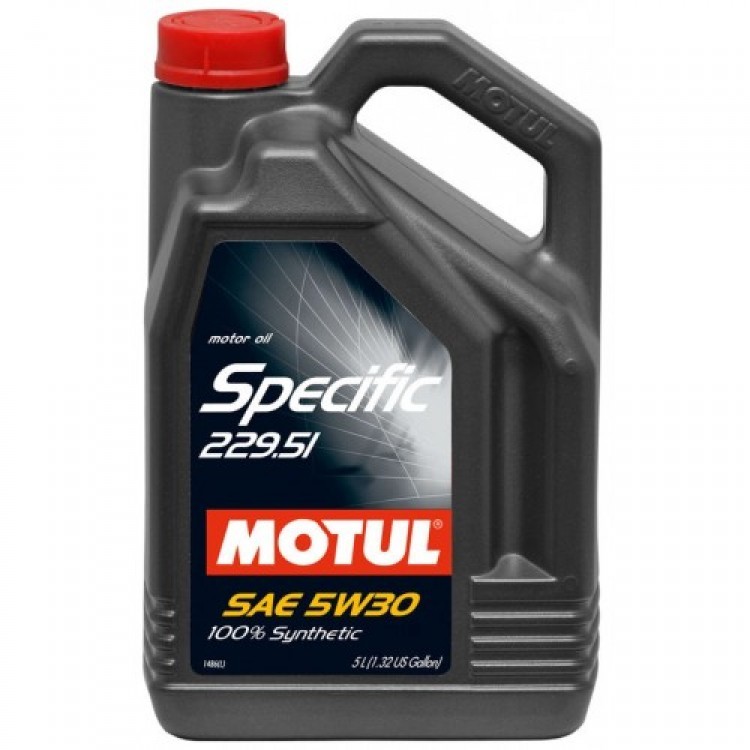 Слика на Моторно масло MOTUL SPECIFIC 229.52 5W30 5W30 104845 за мотор Aprilia RS4 RS4 50 - 3 коњи горична смес
