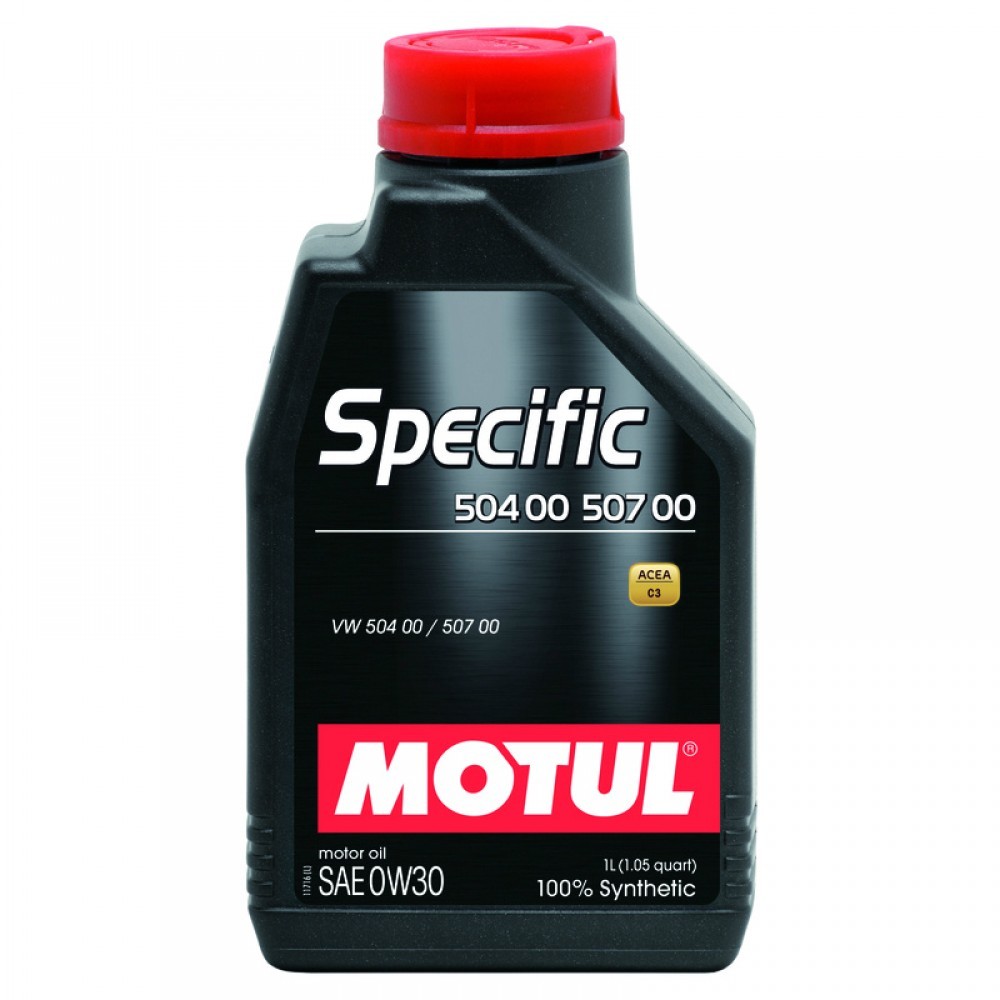 Слика на Моторно масло MOTUL SPECIFIC 504 00 - 507 00 0W30 0W30 107049 за Audi A6 Allroad (4FH, C6) 3.0 TDI quattro - 233 коњи дизел