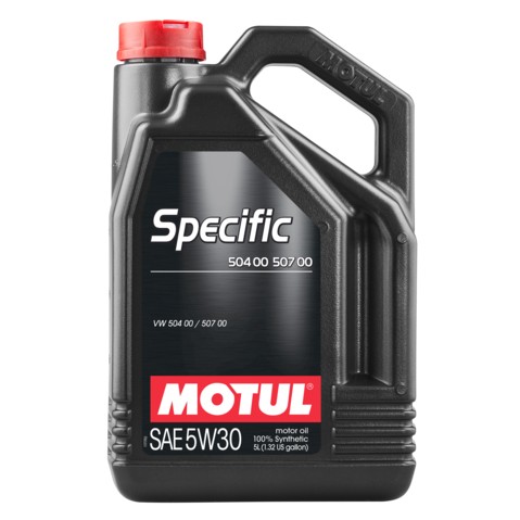 Слика на Моторно масло MOTUL SPECIFIC 504 00 - 507 00 5W30 5W30 106375 за мотор Aprilia SR 50 Netscaper CatCon. (MZ) - 4 коњи горична смес