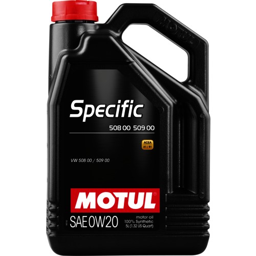 Слика на Моторно масло MOTUL SPECIFIC 508 00 509 00 0W20 0W20 107384 за мотор Aprilia RSV4 RSV4 RR 1000 (KE) - 201 коњи бензин
