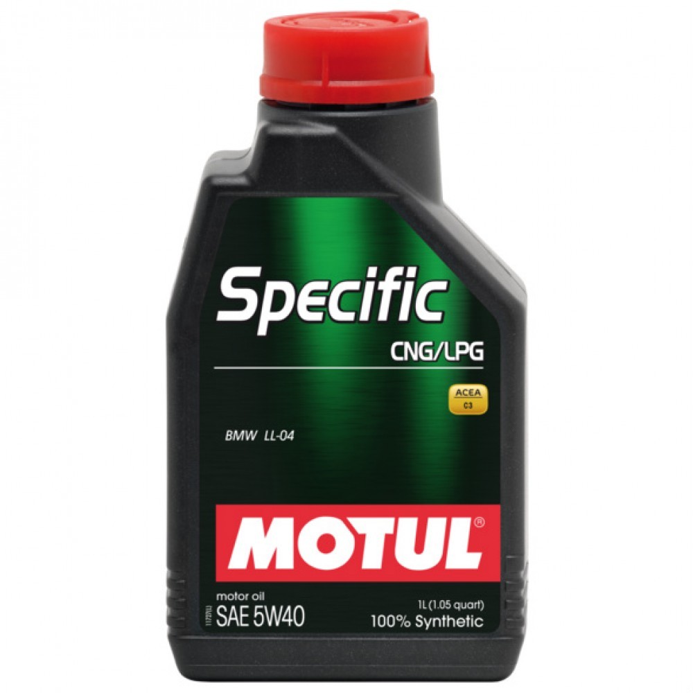 Слика на Моторно масло MOTUL SPECIFIC CNG/LPG 5W40 5W40 101717 за Daihatsu Charade 2 BOX G11 1.0 Duet - 52 коњи бензин