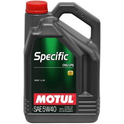 Слика на Моторно масло MOTUL SPECIFIC CNG/LPG 5W40 5W40 101719 за CADILLAC XLR 4.6 - 325 коњи бензин
