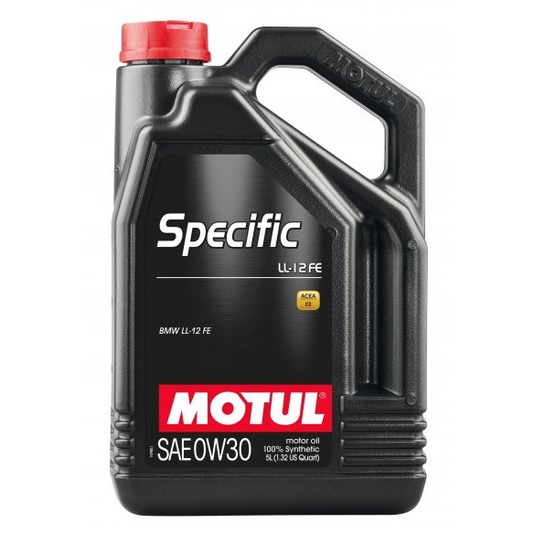 Слика на Моторно масло MOTUL SPECIFIC LL-12 FE 0W30 0W30 107302 за Daihatsu Charade 3 G100,G101,G102 1.0 Turbo (G100) - 68 коњи бензин