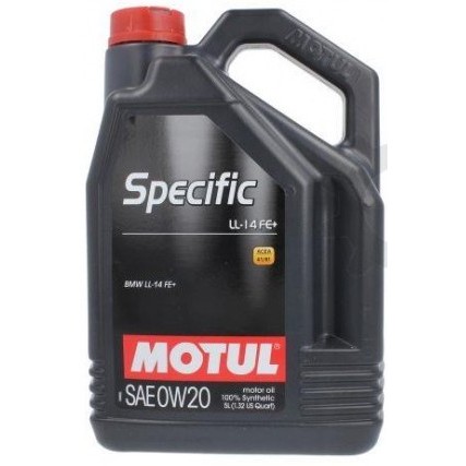 Слика на Моторно масло MOTUL SPECIFIC LL-14 FE+ 0W20 0W20 107389 за Audi A4 Sedan (8D2, B5) 1.8 quattro - 125 коњи бензин