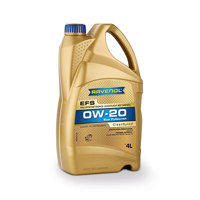 Слика на Моторно масло RAVENOL EFS SAE 0W-20 1111105-004-01-999 за BMW 1 E81, E87 116 i - 121 коњи бензин