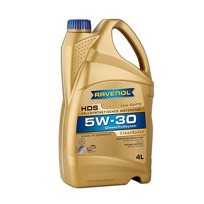 Слика на Моторно масло RAVENOL HDS SAE 5W-30 1111121-004-01-999 за камион MAN F 90 19.332 FS,19.332 FLS,19.332 FLLS - 330 коњи дизел