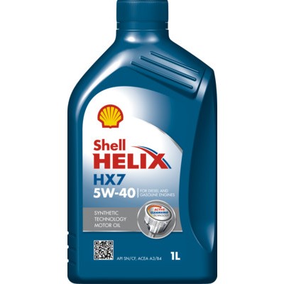 Слика на Моторно масло SHELL Helix HX7 5W-40 550046275 за камион DAF 85 CF FTG 85 CF 340 - 340 коњи дизел
