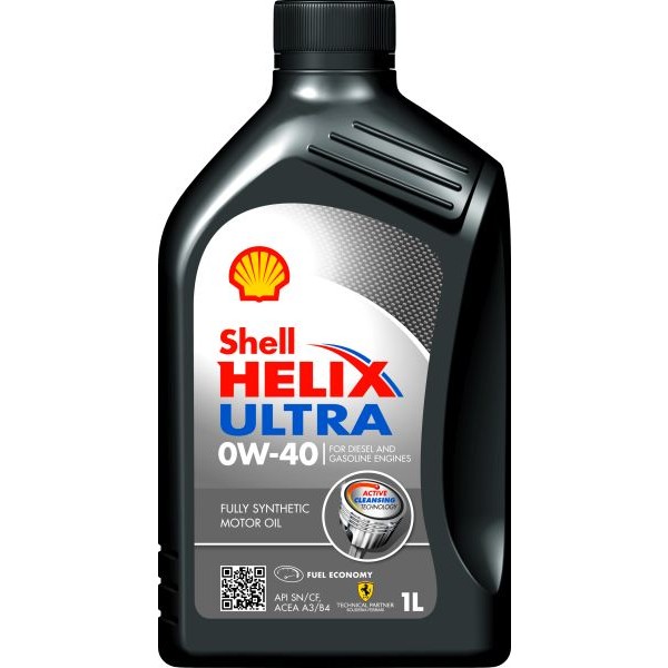 Слика на Моторно масло SHELL Helix Ultra 0W-40 550040584 за мотор Aprilia RSV4 RSV4 RR 1000 (RK) - 201 коњи бензин