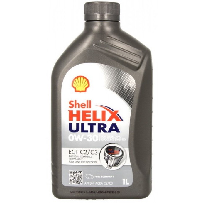 Слика на Моторно масло SHELL Helix Ultra ECT C2/C3 0W-30 550042391 за мотор Aprilia RS 125 Tuono (SF) - 29 коњи горична смес