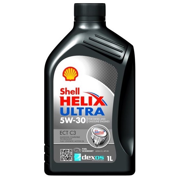 Слика на Моторно масло SHELL Helix Ultra ECT C3 5W-30 550042825 за мотор Aprilia Habana 50 Custom CatCon. (PK) - 3 коњи горична смес