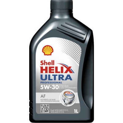 Слика на Моторно масло SHELL Helix Ultra Professional AF 5W-30 550046288 за Audi A6 Sedan (4A, C4) 2.5 TDI quattro - 140 коњи дизел