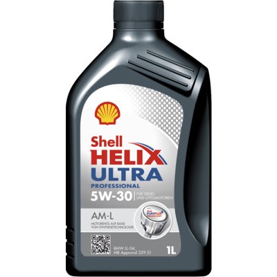 Слика на Моторно масло SHELL Helix Ultra Professional AM-L 5W-30 550046302 за Alfa Romeo STELVIO (949) 2.0 Q4 (949.AXF2A) - 201 коњи бензин