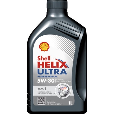 Слика на Моторно масло SHELL Helix Ultra Professional AM-L 5W-30 550046302 за мотор Aprilia RS4 RS4 50 - 3 коњи горична смес