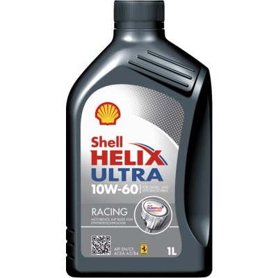 Слика на Моторно масло SHELL Helix Ultra Racing 10W-60 550046314 за камион Iveco Daily 1 Box 30-8 V (14914111, 14914117, 14914211, 14914217, 14915111, 14 - 84 коњи дизел