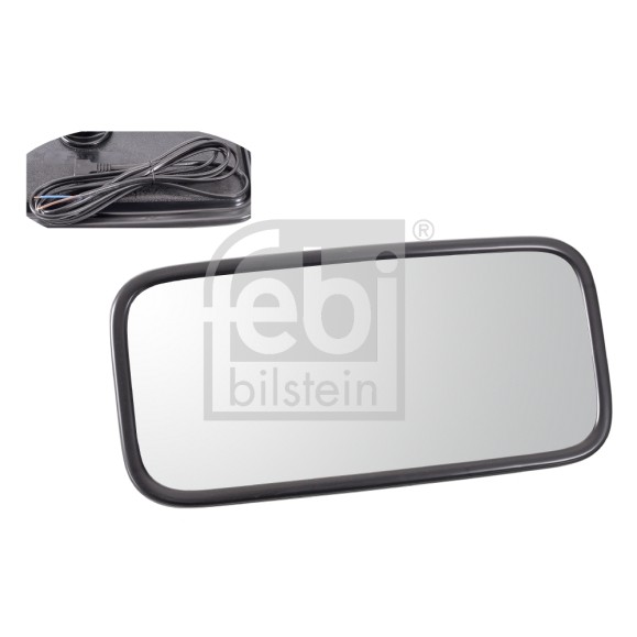 Слика на надворешно огледало, шоферска кабина FEBI BILSTEIN 105682 за камион Volvo F 12/320 - 320 коњи дизел