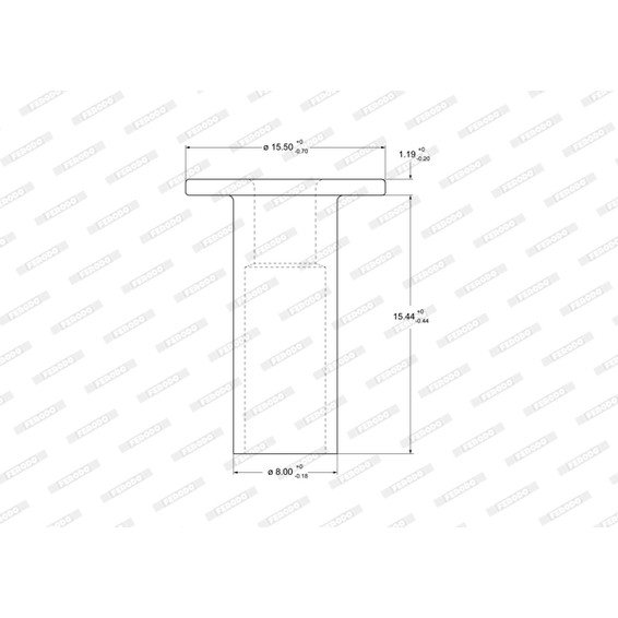 Слика на нитна, плочки барабански сопирачки FERODO Federal-Mogul 93058 за камион MAN M 90 12.192 FS,12.192 FLS - 190 коњи дизел